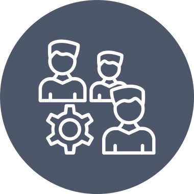 Team Vector Icon Design