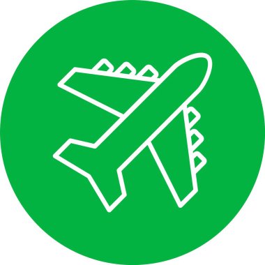 Aeroplane Vector Icon Design