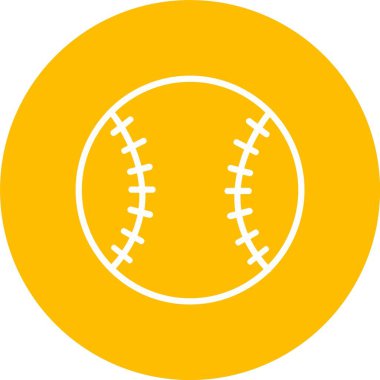 Beyzbol Yarasa Vektör Simgesi Tasarımı