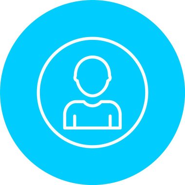 Profil Vektörü Simgesi Tasarımı