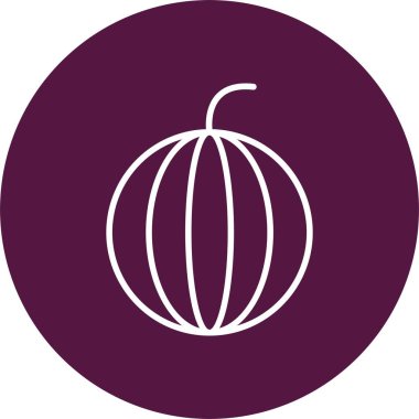 Watermelon Vector Icon Design