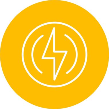 Flash Light Vector Icon Design