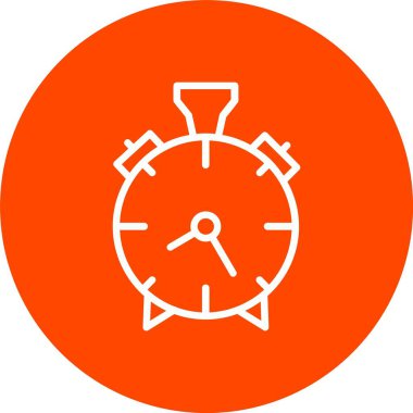 Çalar saat vektör simgesi tasarım