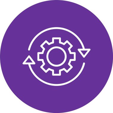 Workflow Vector Icon Design