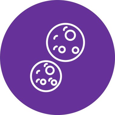 Gezegenler Vektör Simgesi Tasarımı