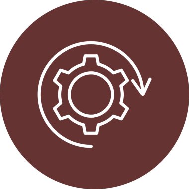 Mekanik Vektör Simgesi Tasarımı