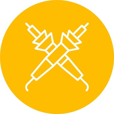 Pyrography Vector Icon Design