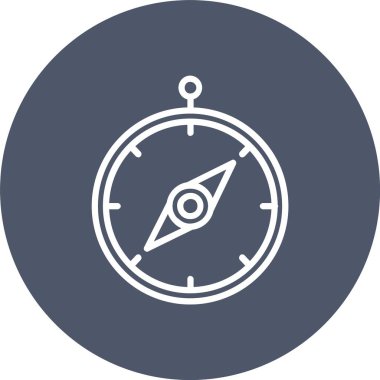 Compass Vector Icon Design