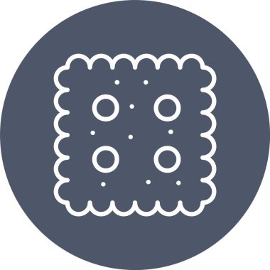 Kraker Vektör Simgesi Tasarımı