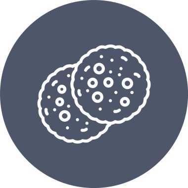 Çerez Vektörü Simgesi Tasarımı