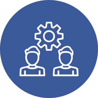 Team Management Vector Icon Design