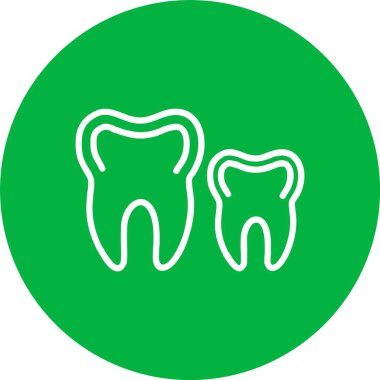 Diş Ağrısı Vektör Simgesi Tasarımı