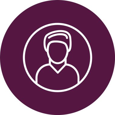 Kullanıcı vektör simgesi tasarım