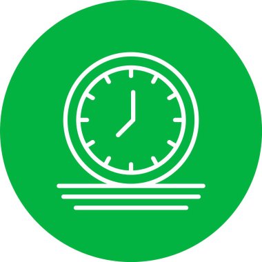 Saat vektör simge tasarımı