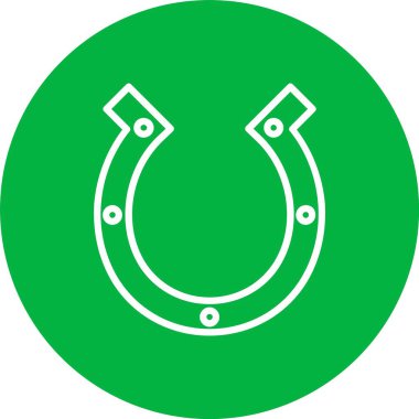 At Nalı Vektör Simgesi Tasarımı