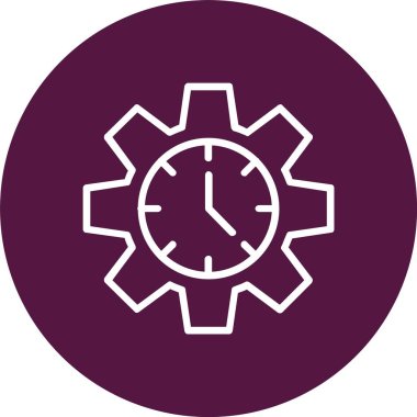 Time Management Vector Icon Design