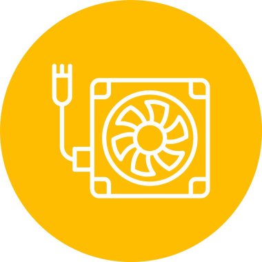 Fan Vector Icon Design