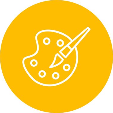 Painting Vector Icon Design