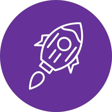 Rocket Vector Icon Design