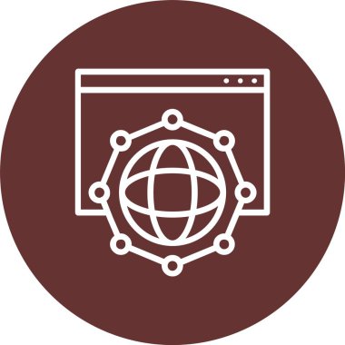 Internet Vector Icon Design