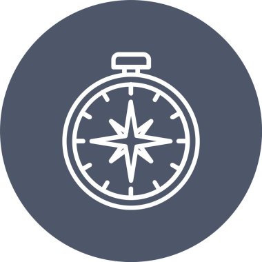 Compass Vector Icon Design