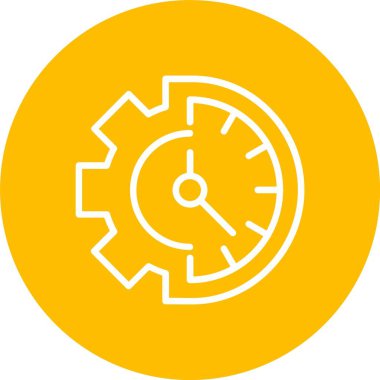 Time Management Vector Icon Design
