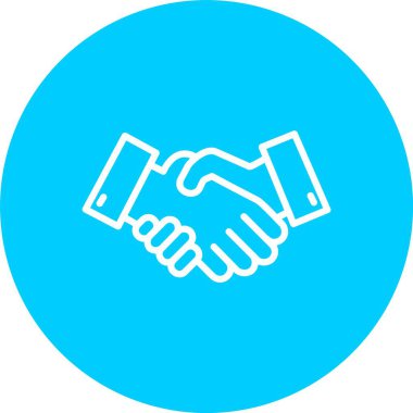 El sıkışma Vektör Simgesi Tasarımı