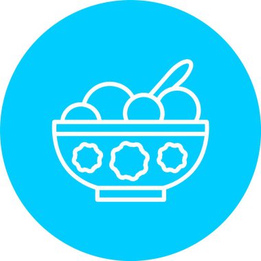 Gevrek Vektörü Simgesi Tasarımı