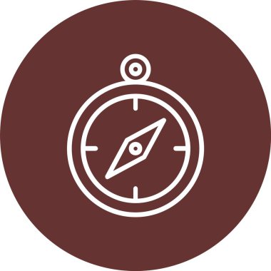 Compass Vector Icon Design