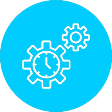 Time Management Vector Icon Design