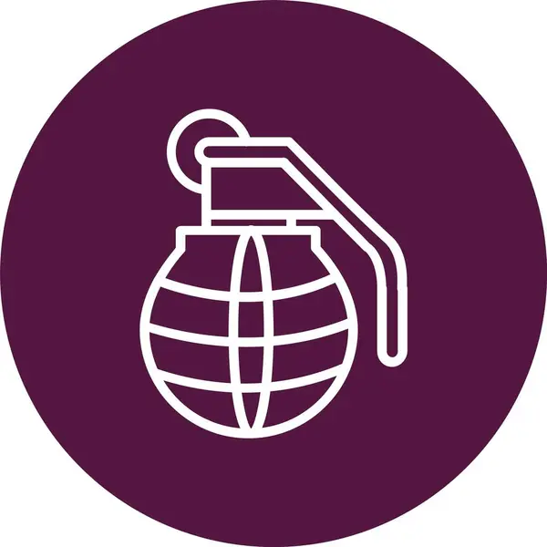 stock vector Grenade Vector Icon Design