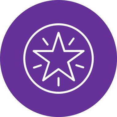 Vektör yıldız simgesi tasarım