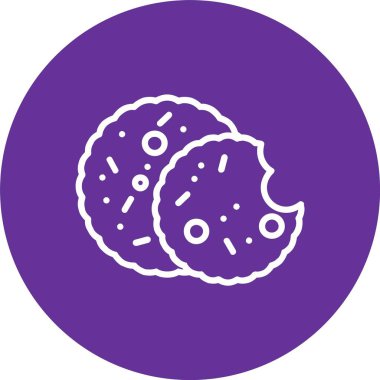 Cookies Vector Icon Design