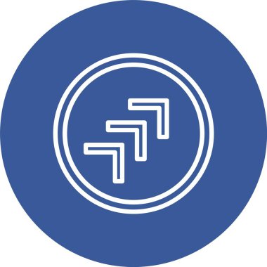 Sağ ok vektör simgesi tasarım