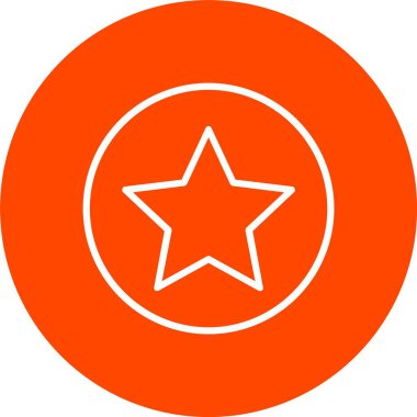 Vektör yıldız simgesi tasarım