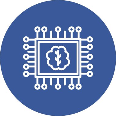 Artificial Intelligence Vector Icon Design