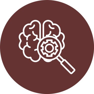 Derin Öğrenme Vektörü Simgesi Tasarımı