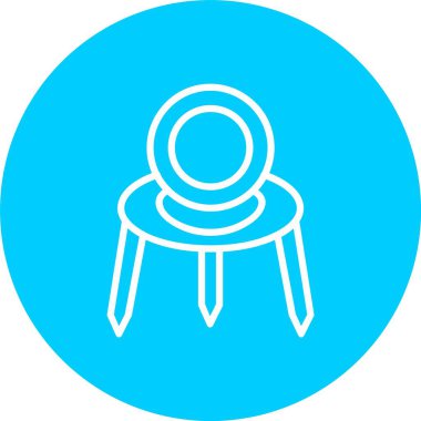 Ufo Vektör Simgesi Tasarımı