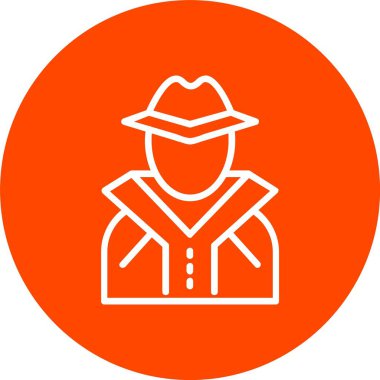 Criminal Vector Icon Design