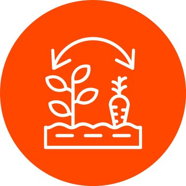 Rotation Vector Icon Design