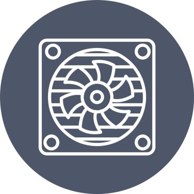 Fan Vector Icon Design