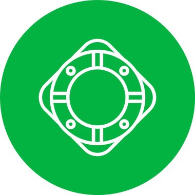 Life Preserver Vector Icon Design