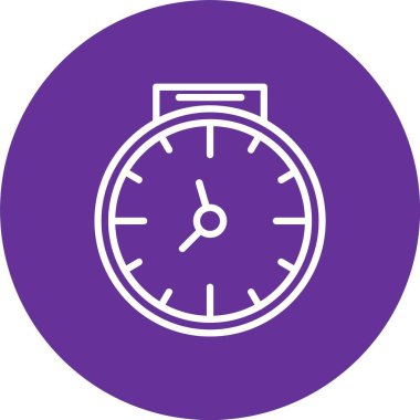 Saat vektör simge tasarımı