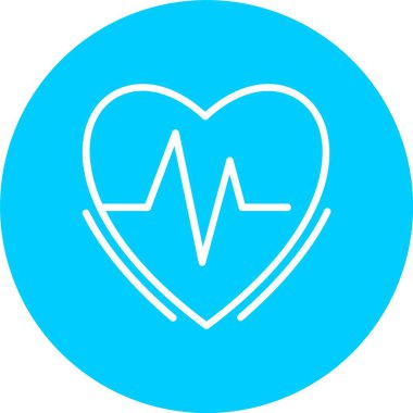 Life Line Vector Icon Design