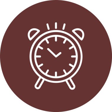 Çalar saat vektör simgesi tasarım