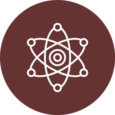 Atom Vector Icon Design