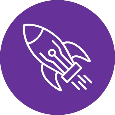 Başlangıç Vektörü Satırı Vektör Simgesi Tasarımı