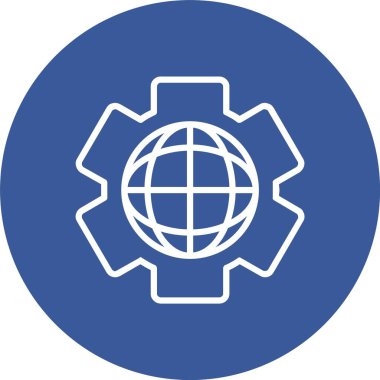 Globe Vector Icon Design
