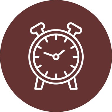 Çalar saat vektör simgesi tasarım