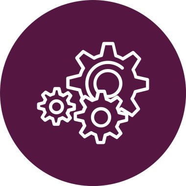 Cogwheel Vector Icon Design